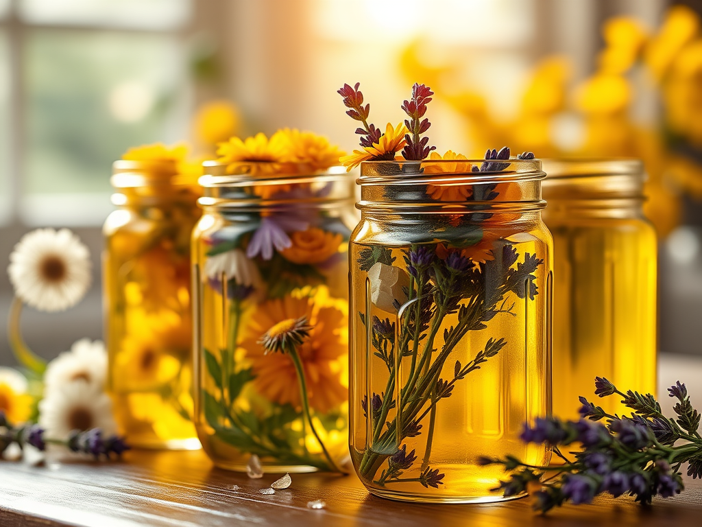 Infusing Herbs in&nbsp;Oil